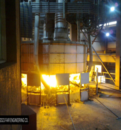Hood-for-submerged-arc-furnace